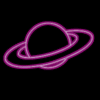 Saturno neon