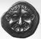 Moneta greca del quinto secolo a.C..