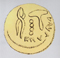 Moneta etrusca del 300 circa a.C..