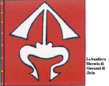 Bandiera Moravia di Giovanni di Jicin.