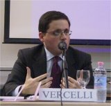 Claudio Vercelli . Incontro "I dimenticati dell'olocausto." Universita La Sapienza - Milano