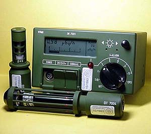 Contatore militare Geiger  - Dosimetro IM 7001 in uso alla NATO.