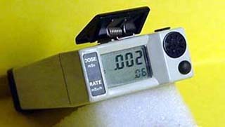 Dosimetro elettronico GammaCom a micro processore.