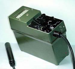 Contatore Geiger tipo RR66, provenienza militare ex. DDR