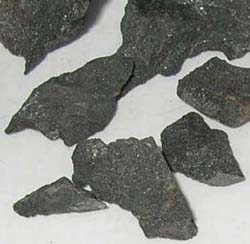 Piccoli frammenti di Uraninite, ma altamente radioattivi 