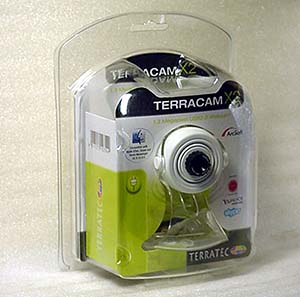 La Web Cam della Terratec, oggetto della modifica.
