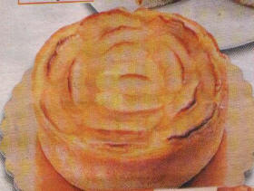 crostata di mele (tortilla de manzanas)