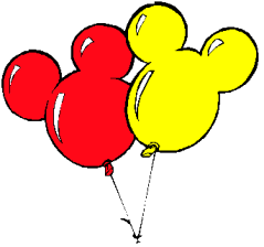 Brazil's Disney Pages: Birthday's ClipArt