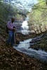 Una delle cascate del Fosso della Tignesi