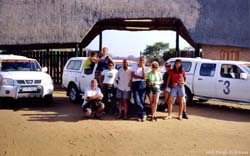 foto di gruppo alla fine del viaggio