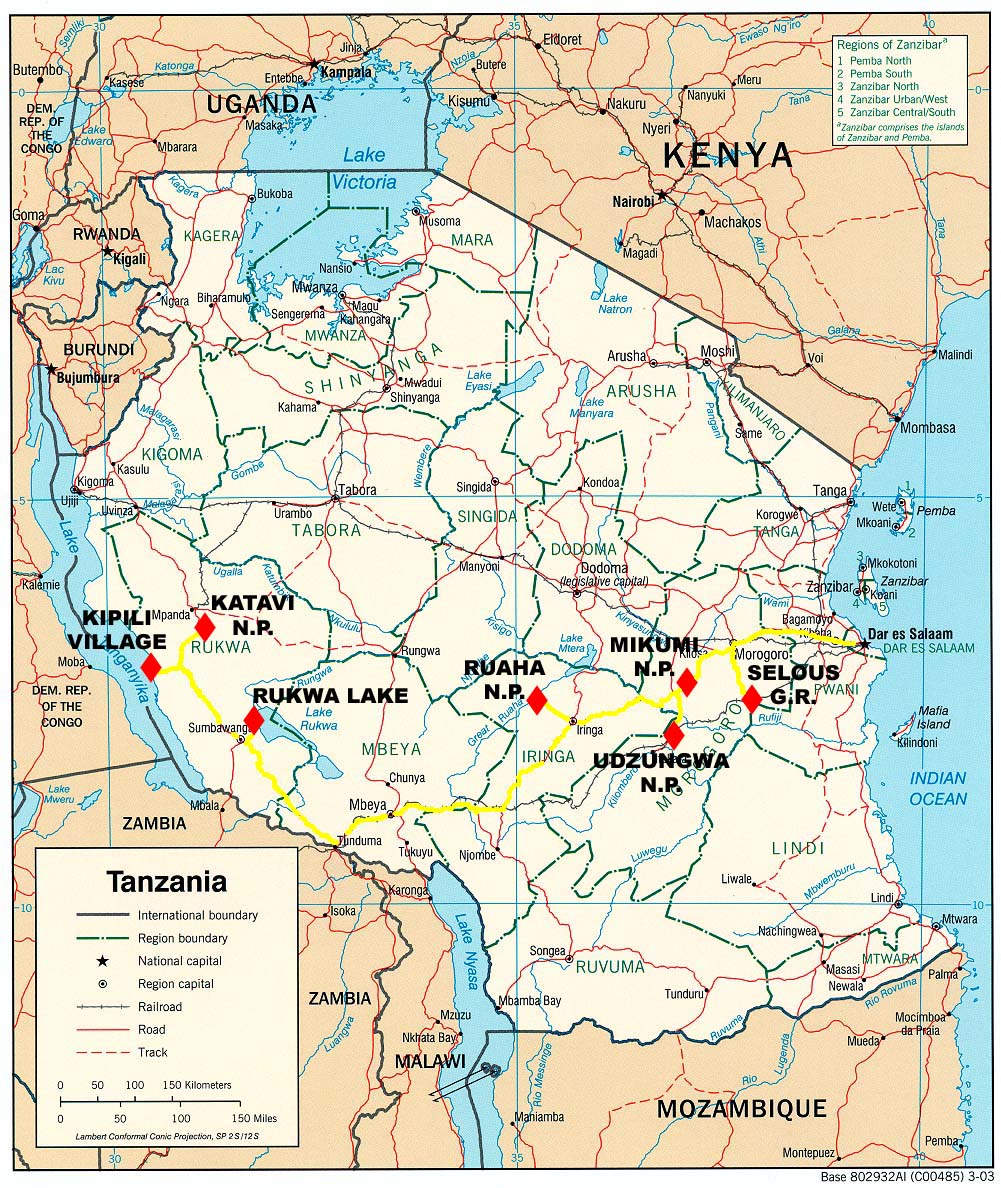 Tanzania_map