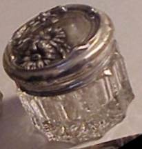 octagonal dresser jar