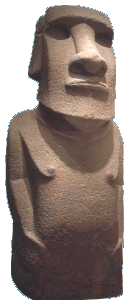 Moai dell'Isola di Pasqua