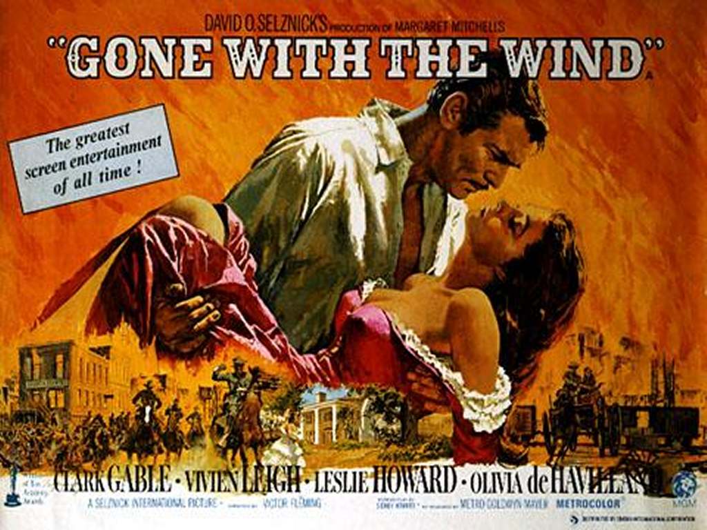 Gone with the wind poster