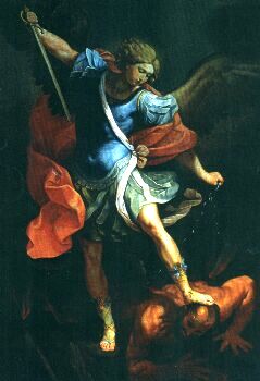 Kaiser copia del San Michele di Guido Reni