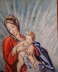 TARZARIOL LUCIO - Madonna con bambino in raggi di luce