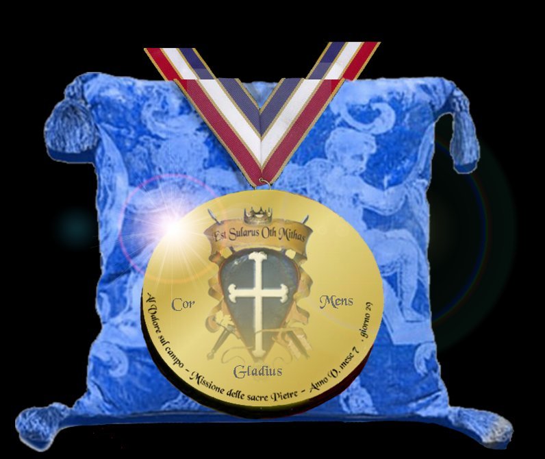 Medaglia al Valor Militare - Missione delle Sacre Pietre 6/11 2002