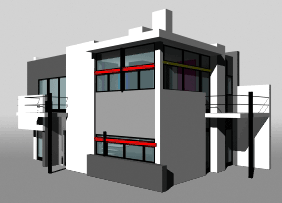 Schroeder house - modello1