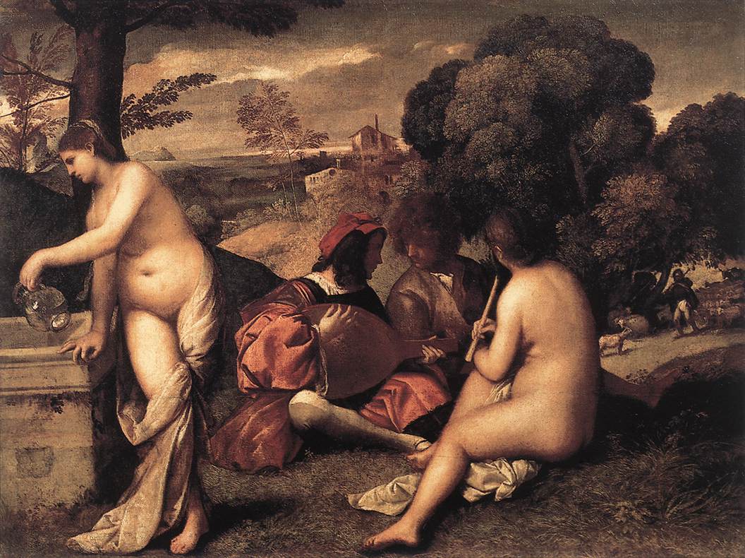 Giorgione, Concerto campestre (Louvre, Parigi)