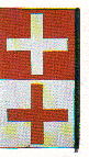 Bandiera della citt di Elbing ,portata dal KomturWeber von Tettingen.