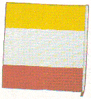 Bandiera dei cavalieri del Reno e di Alemannia.