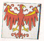 Bandiera del distretto di Brandemburg ,portata dal Komtur Marquard von Salzbach ,morto a Tannenberg.