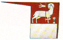 Bandiera dell'episcopatro di Varmia e della citt di Heilsberg.