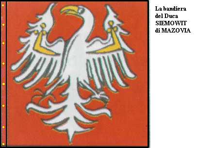 Bandiera Duca Siemont di Mazovia.
