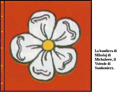 Bandiera di Mikolaj di Michalow-Voivode di Sandomierz