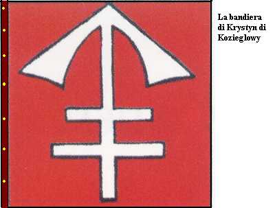 Bandiera di Krystyn di Kozieglowy.