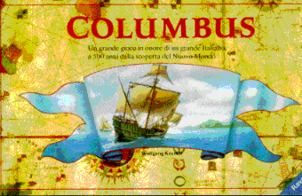 scatola del gioco Columbus