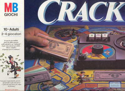 scatola del gioco 'Crack'